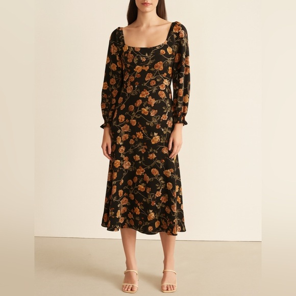 bohme Dresses & Skirts - NEW Bohme square neck midi dress Large